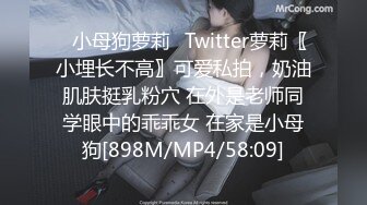 ✿小母狗萝莉✿Twitter萝莉〖小埋长不高〗可爱私拍，奶油肌肤挺乳粉穴 在外是老师同学眼中的乖乖女 在家是小母狗[898M/MP4/58:09]