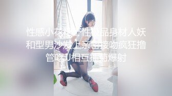 性感小花裙野性极品身材人妖和型男沙发上亲密接吻疯狂撸管吃JJ相互插菊爆射