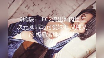 《稀缺❤️FC2流出》肉丝 二次元风 乖巧可爱妹纸 又纯又欲 极品蜜桃小丰臀