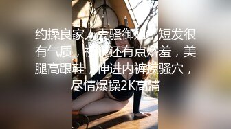 约操良家人妻骚御姐，短发很有气质，被摸还有点娇羞，美腿高跟鞋，伸进内裤摸骚穴，尽情爆操2K高清